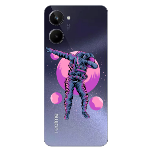 Realme 10 Dance Transparent Silicone TPU Θήκη