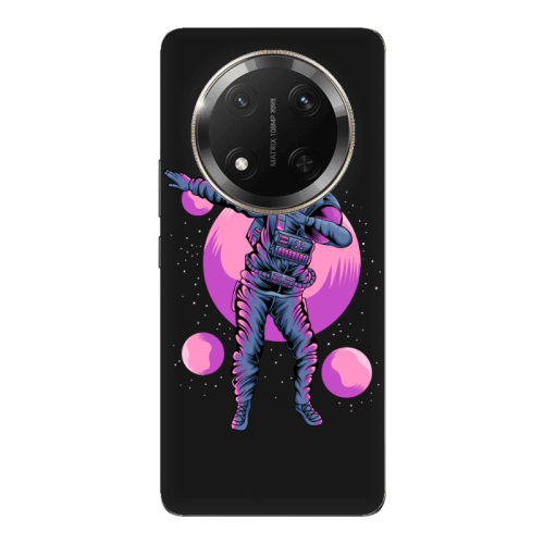 Honor Magic 7 Lite Dance Black Colored Silicone TPU Θήκη