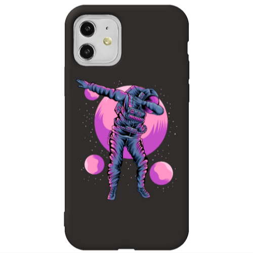 Apple iPhone 11  Dance Black Colored Silicone TPU Θήκη