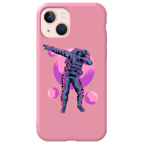 Apple iPhone 13 Dance Pink Colored Silicone TPU Θήκη