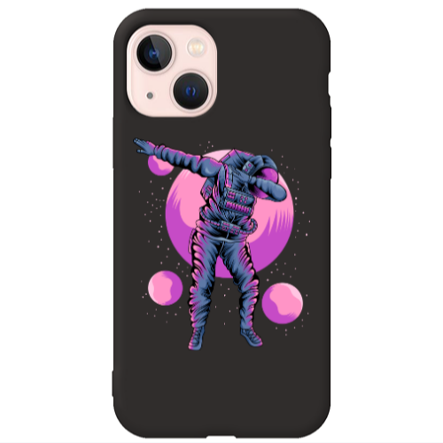 Apple iPhone 13 Dance Black Colored Silicone TPU Θήκη