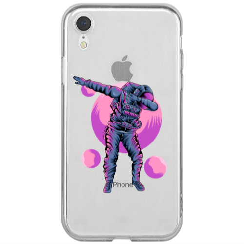 Apple iPhone Xr Dance Transparent Silicone TPU Θήκη