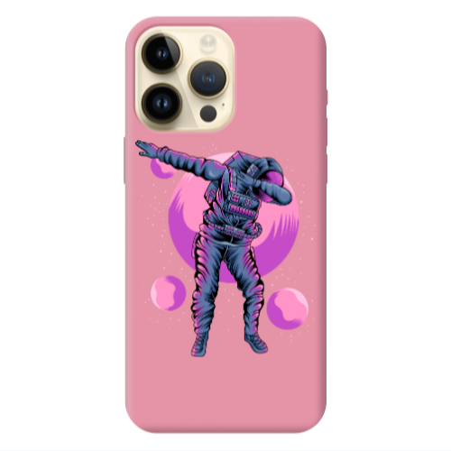 Apple iPhone 13 Pro Max Dance Pink Colored Silicone TPU Θήκη
