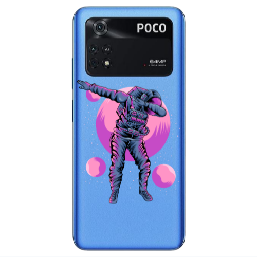 Xiaomi Poco M4 Pro 4G Dance Transparent Silicone TPU Θήκη
