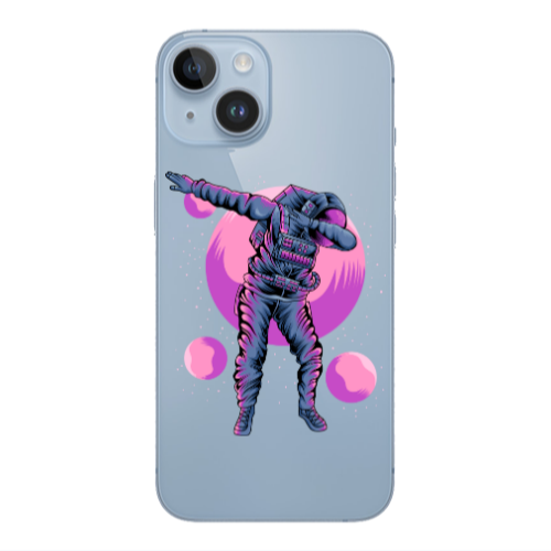 Apple iPhone 14  Dance Transparent Silicone TPU Θήκη