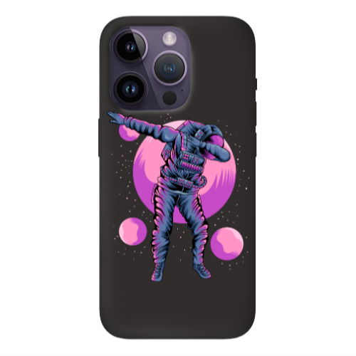 Apple iPhone 14 Pro  Dance Black Colored Silicone TPU Θήκη