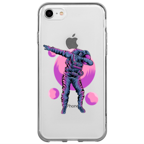 Apple iPhone 7 Dance Transparent Silicone TPU Θήκη