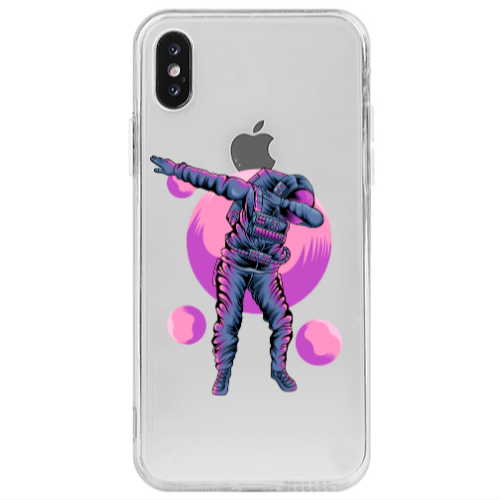 Apple iPhone Xs Dance Transparent Silicone TPU Θήκη
