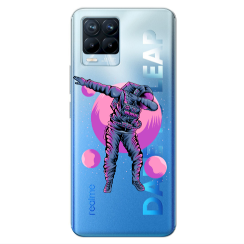 Realme 8 Pro Dance Transparent Silicone TPU Θήκη