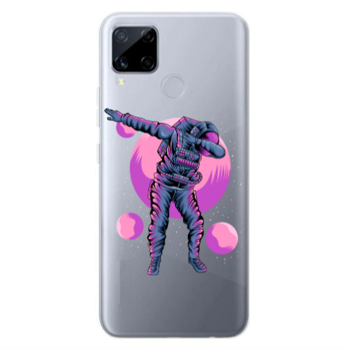 Realme C25S Dance Transparent Silicone TPU Θήκη