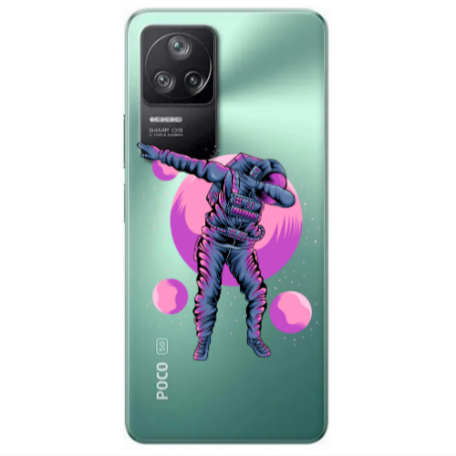 Xiaomi Poco F4 Dance Transparent Silicone TPU Θήκη
