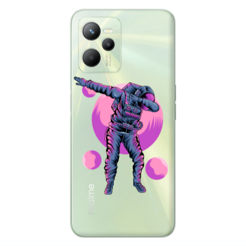 Realme C35 Dance Transparent Silicone TPU Θήκη