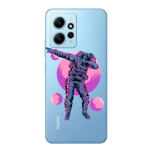 Xiaomi Redmi Note 12 4G Dance Transparent Silicone TPU Θήκη