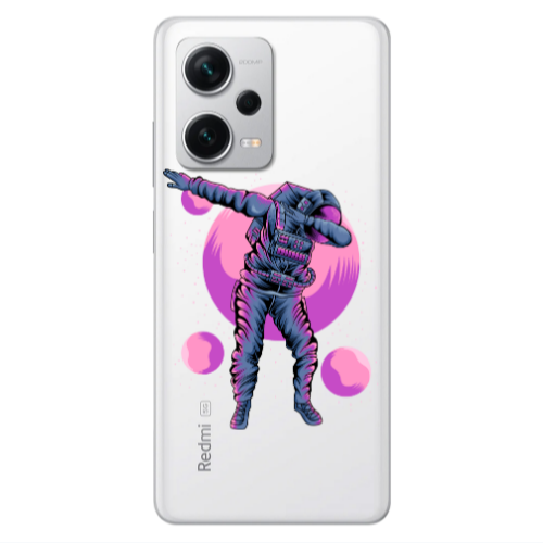 Xiaomi Redmi Note 12 5G Dance Transparent Silicone TPU Θήκη