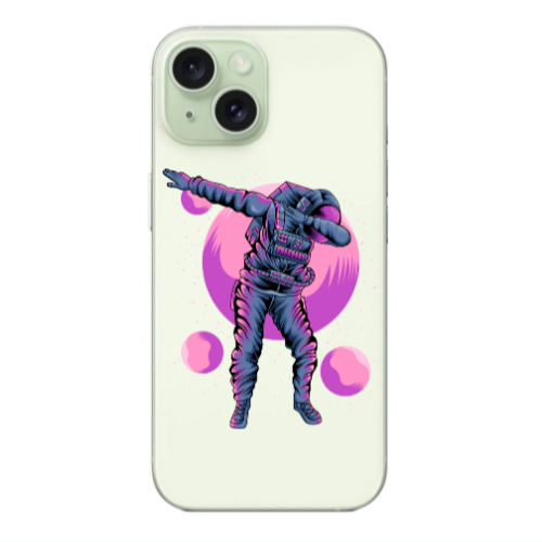 Apple iPhone 15 Plus Dance Transparent Silicone TPU Θήκη
