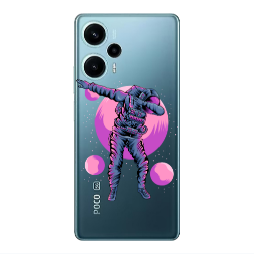 Xiaomi Poco F5 Dance Transparent Silicone TPU Θήκη