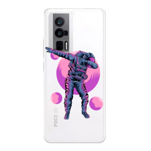 Xiaomi Poco F5 Pro Dance Transparent Silicone TPU Θήκη