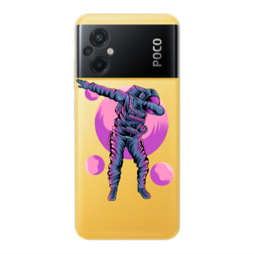 Xiaomi Poco M5 Dance Transparent Silicone TPU Θήκη