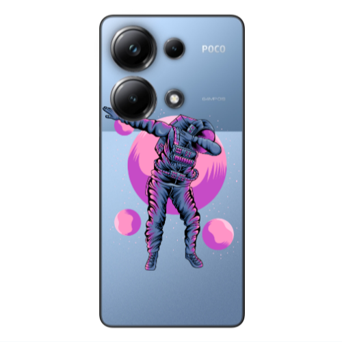 Xiaomi Poco M6 Pro 4G Dance Transparent Silicone TPU Θήκη