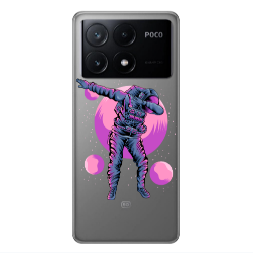 Xiaomi Poco X6Pro 5G Dance Transparent Silicone TPU Θήκη
