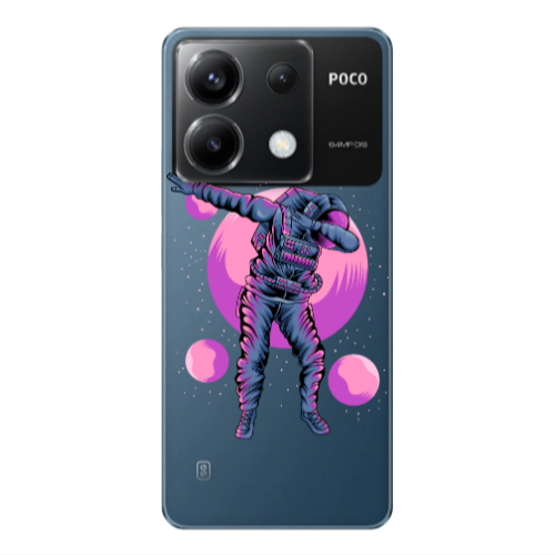 Xiaomi Poco X6 5G Dance Transparent Silicone TPU Θήκη