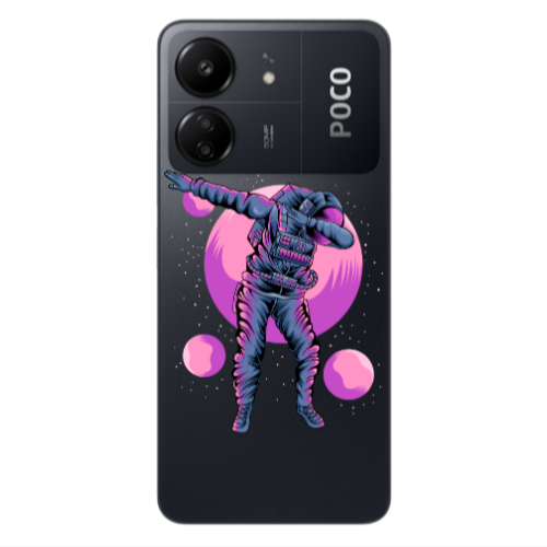 Xiaomi Poco C65 Dance Transparent Silicone TPU Θήκη