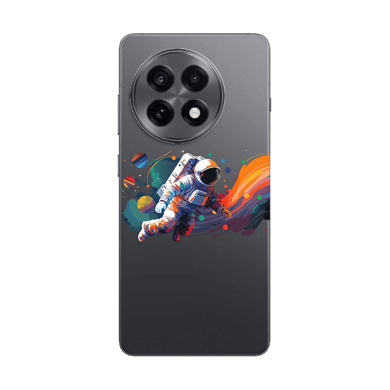 Oneplus 13 5G Rainbow Space Transparent Silicone TPU Θήκη