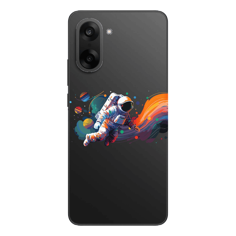 Oneplus Nord CE 5 Rainbow Space Transparent Silicone TPU Θήκη