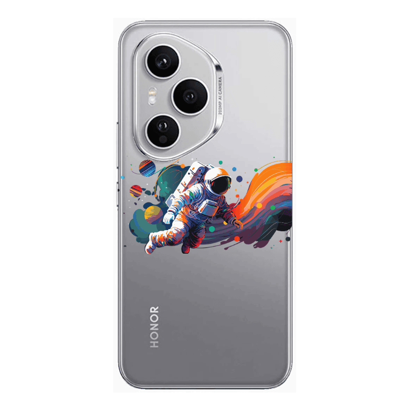 Honor Magic 400 Pro Rainbow Space Transparent Silicone TPU Θήκη