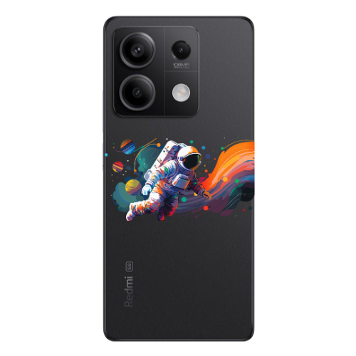 Xiaomi Redmi Note 13Pro 5G Rainbow Space Transparent Silicone TPU Θήκη