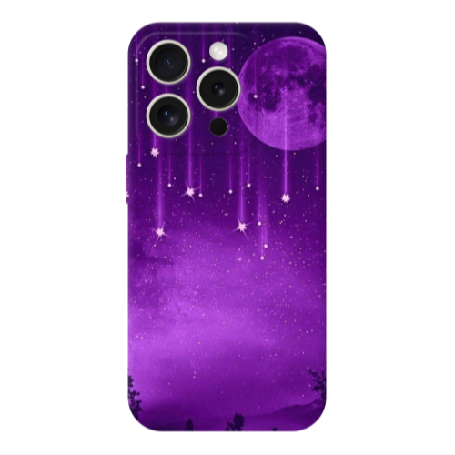 Apple Iphone 16 Pro Max Star Rain Transparent Silicone TPU Θήκη