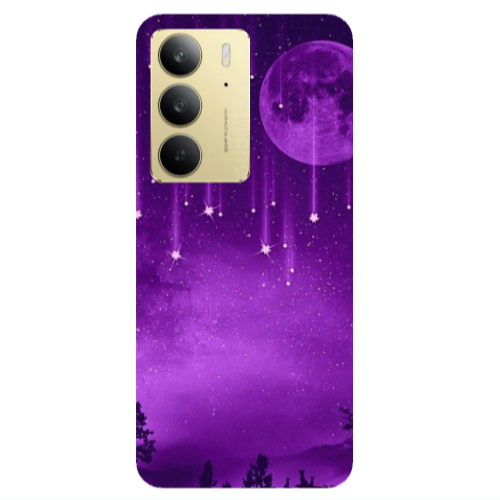 Realme C 75 Star Rain Transparent Silicone TPU Θήκη