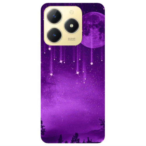 Realme C61 Star Rain Transparent Silicone TPU Θήκη