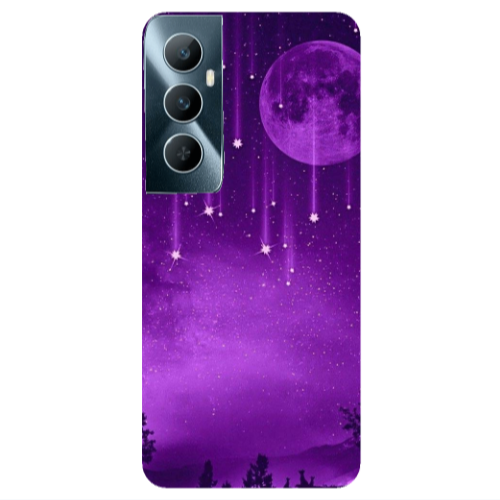 Realme C65 Star Rain Transparent Silicone TPU Θήκη