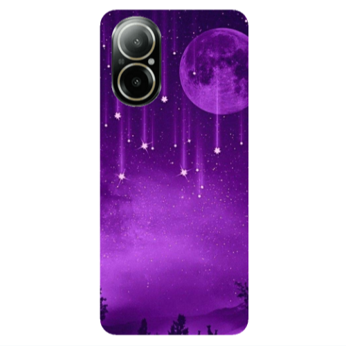 Realme C67 Star Rain Transparent Silicone TPU Θήκη