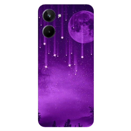 Realme 10 Star Rain Transparent Silicone TPU Θήκη