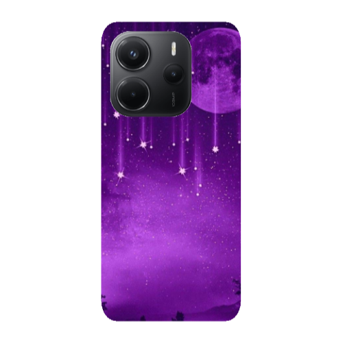Xiaomi Redmi Note 14 Star Rain Transparent Silicone TPU Θήκη