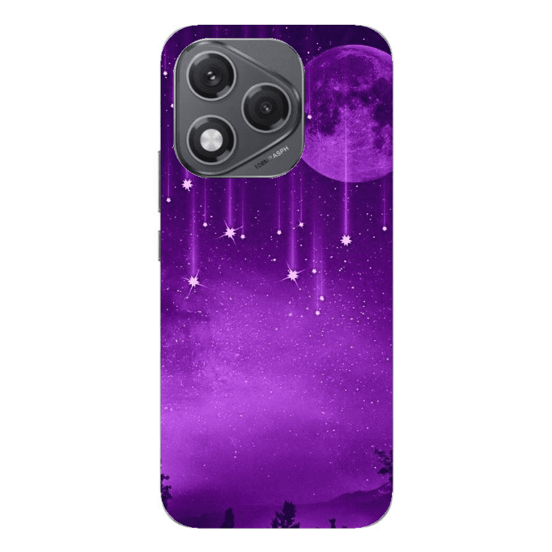Honor 400 Lite Star Rain Transparent Silicone TPU Θήκη