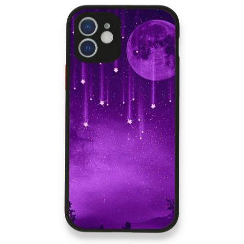 Apple iPhone 12 Star Rain Black Glossy Θήκη