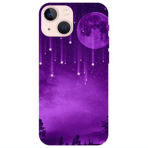 Apple iPhone 13 Star Rain Transparent Silicone TPU Θήκη