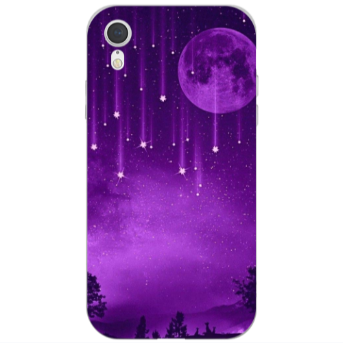 Apple iPhone Xr Star Rain Transparent Silicone TPU Θήκη