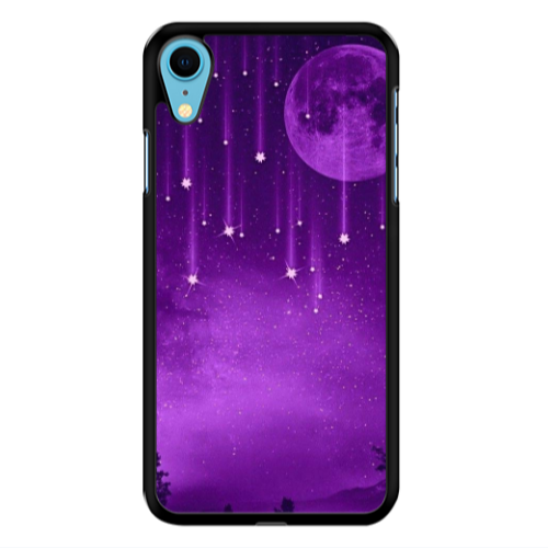 Apple iPhone Xr Star Rain Black Glossy Θήκη
