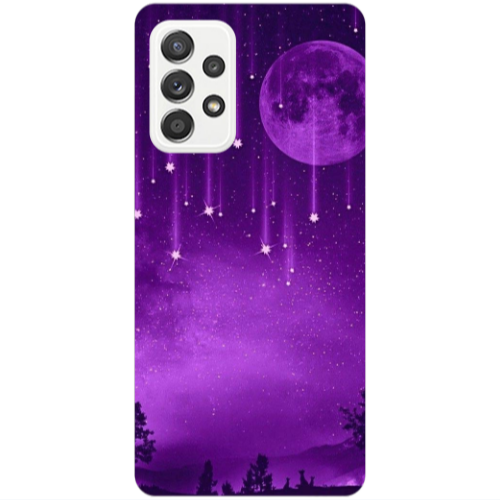 Samsung A52 Star Rain Transparent Silicone TPU Θήκη