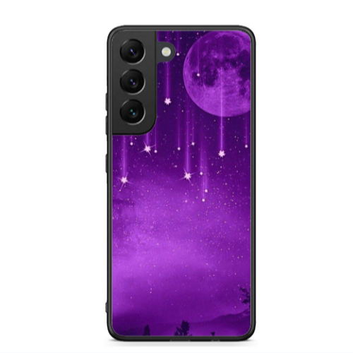Samsung S22 Star Rain Black Glossy Θήκη