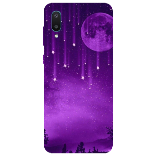 Samsung A02 Star Rain Transparent Silicone TPU Θήκη