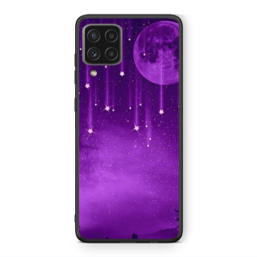 Samsung A22 4G Star Rain Black Glossy Θήκη