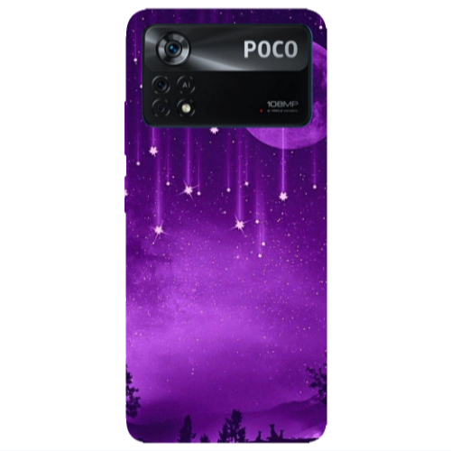 Xiaomi Poco X4 Pro Star Rain Transparent Silicone TPU Θήκη