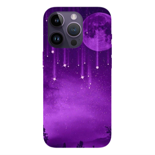 Apple iPhone 14 Pro  Star Rain Transparent Silicone TPU Θήκη