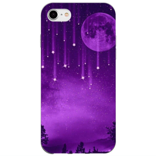 Apple iPhone 7 Star Rain Transparent Silicone TPU Θήκη