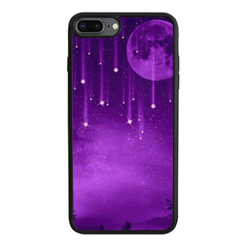 Apple iPhone 7 Plus Star Rain Black Glossy Θήκη
